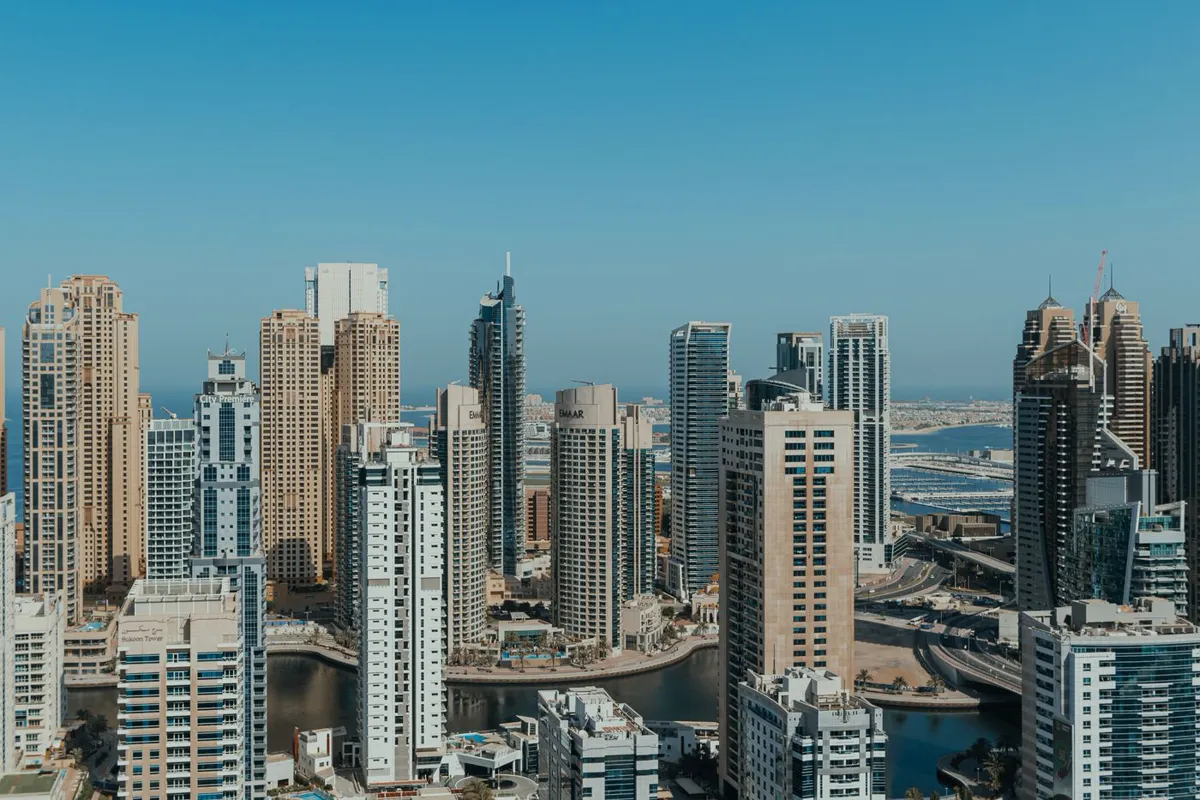 Dubai city skyline
